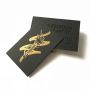 Factory price printed eco-friendly matt paper black cardboard business cards