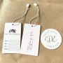 Private Label Hair Bundle Tags And labels, Custom Hair hang tags And bundle wraps 