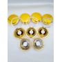 Custom Clear Round Glitter Private Label Paper Eyelash Box