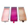 Custom Sliding Drawer false eyelash packaging box with clear lid