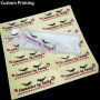Custom lipstick tubes makeup beauty Cosmetics clear Sticker
