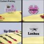 Custom lipstick tubes makeup beauty Cosmetics clear Sticker