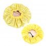 Customized logo Pink mommy and me satin bonnets