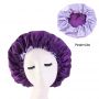 Custom Satin silk designer bonnets with Adjustment buckle