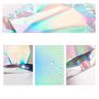 Custom Colorful holographic poly mailer bag shiny shipping bag 