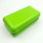Green metal tin packaging box with custom logo