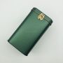 Dark Green metal tin box gift packaging with metal lock