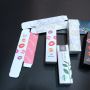 Holographic shiny lipgloss box packaging custom