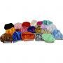 Custom satin bonnets with bling rhinestone and logo