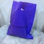 Custom yellow cheap plastic shopping bags with handle for clothing