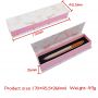 Custom marble eyeliner box packaging for eyelash liner