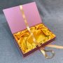 Custom wig box packaging with satin lining for hair